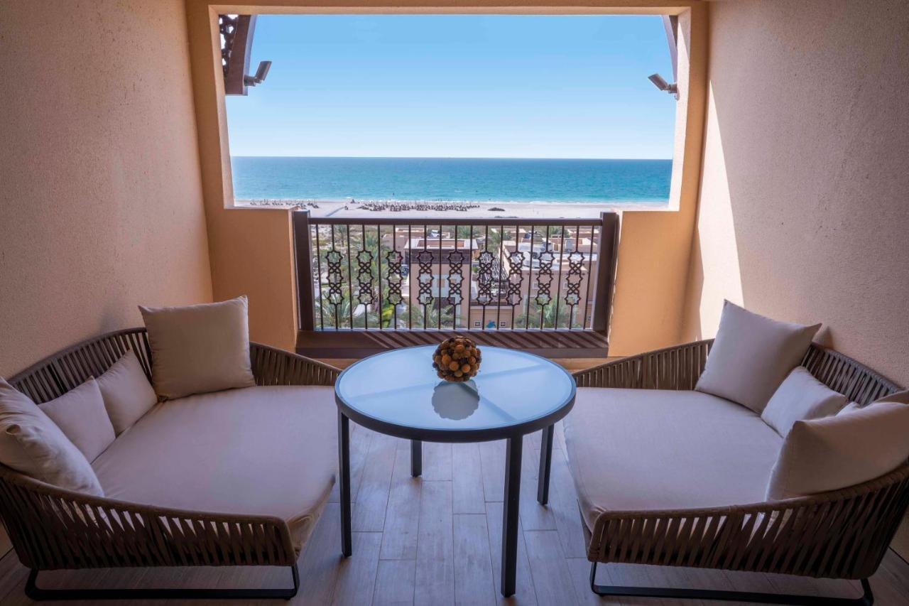 Saadiyat Rotana Resort And Villas Abu Dhabi Esterno foto A view from a suite at the hotel