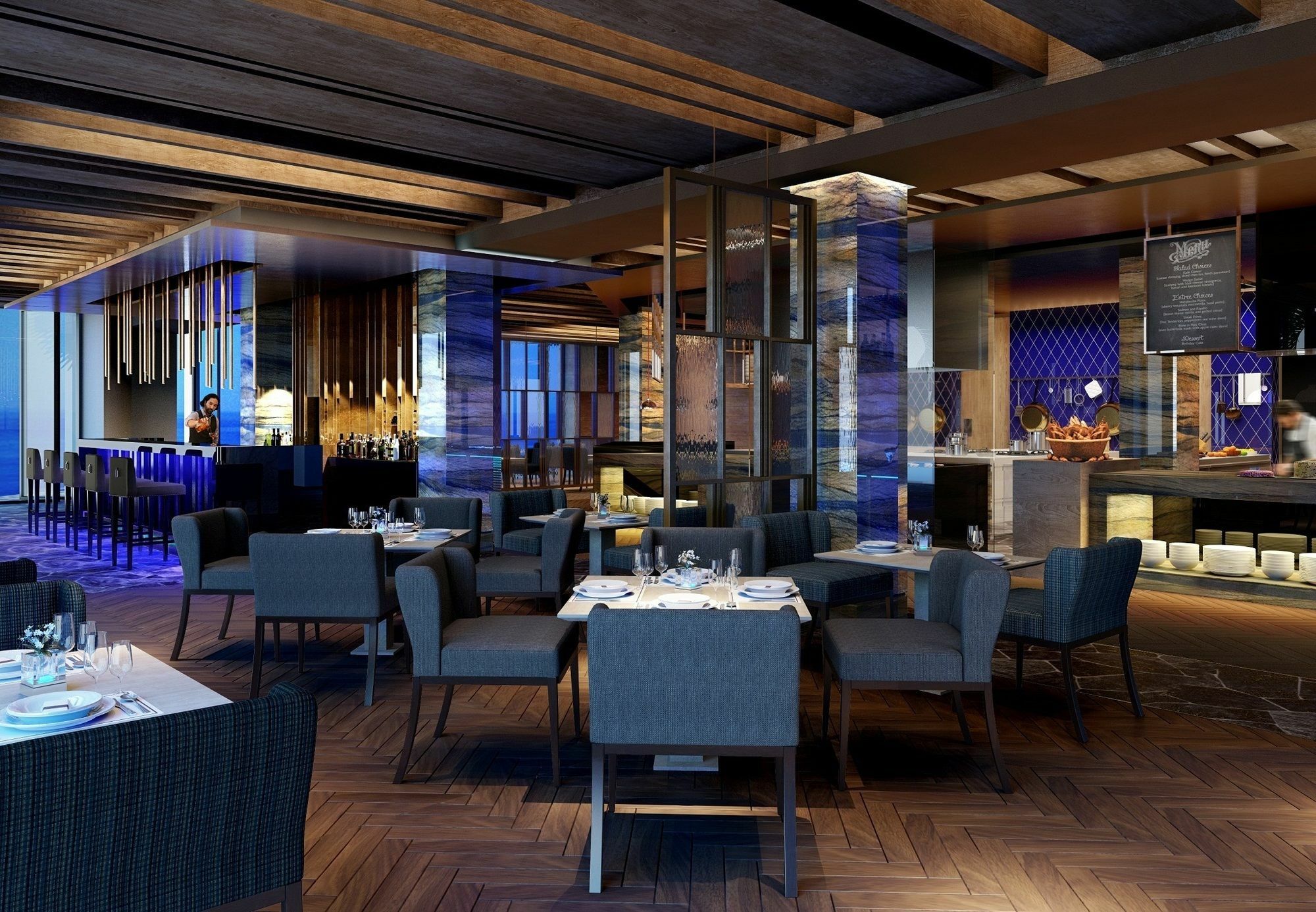 Saadiyat Rotana Resort And Villas Abu Dhabi Esterno foto The restaurant