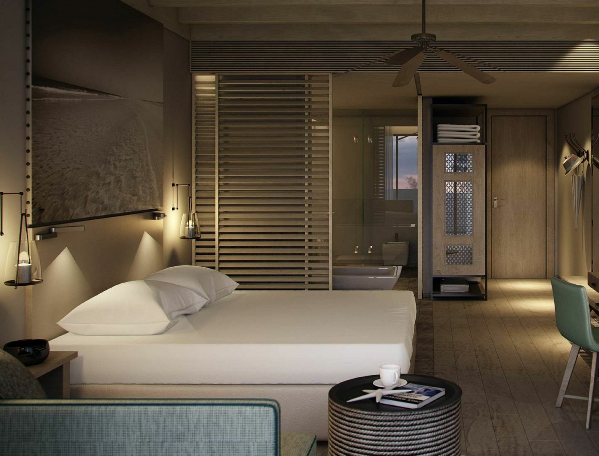Saadiyat Rotana Resort And Villas Abu Dhabi Esterno foto A room in the hotel